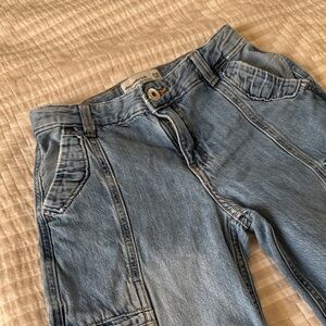 Abercrombie Kids 9/10 Long high rise wide leg jeans